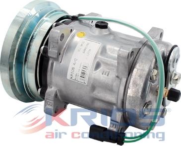 Hoffer K11377A - Compressor, air conditioning autospares.lv