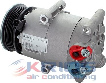 Hoffer K18076A - Compressor, air conditioning autospares.lv