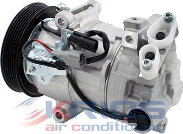 Hoffer K12153A - Compressor, air conditioning autospares.lv