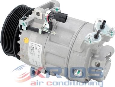 Hoffer K12163A - Compressor, air conditioning autospares.lv