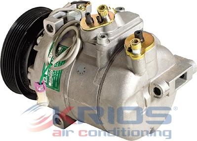 Hoffer KSB065D - Compressor, air conditioning autospares.lv