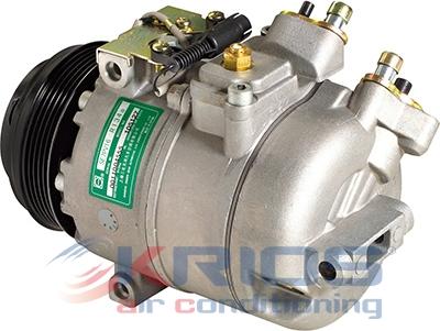 Hoffer KSB068D - Compressor, air conditioning autospares.lv