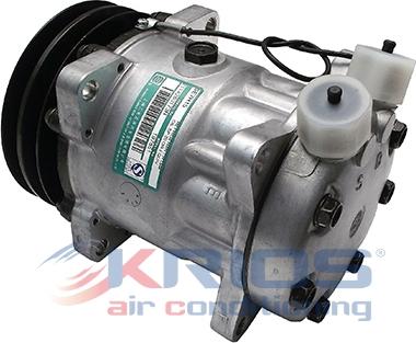 Hoffer KSB024S - Compressor, air conditioning autospares.lv