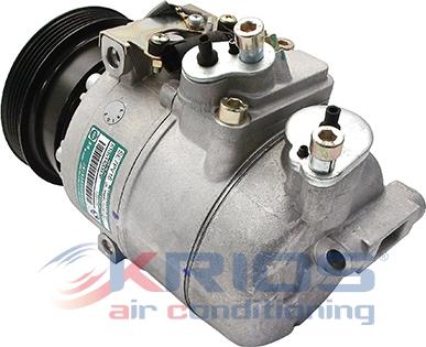 Hoffer KSB102D - Compressor, air conditioning autospares.lv