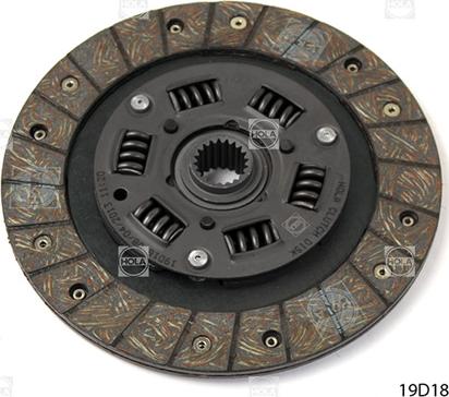 Hola 19D18 - Clutch Disc autospares.lv