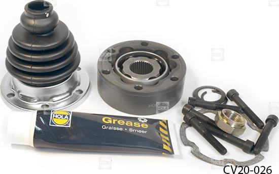 Hola CV20-026 - Joint Kit, drive shaft autospares.lv