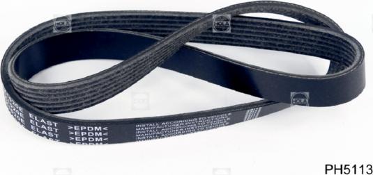 Hola PH5113 - V-Ribbed Belt autospares.lv