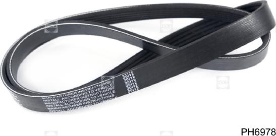 Hola PH6978 - V-Ribbed Belt autospares.lv