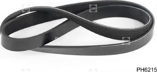 Hola PH6215 - V-Ribbed Belt autospares.lv