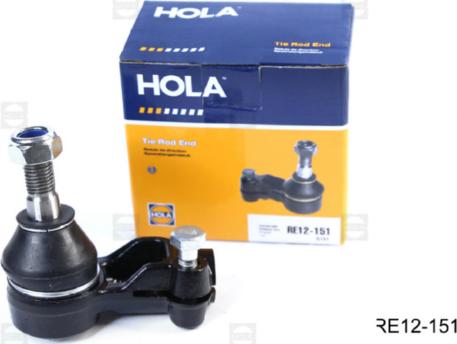 Hola RE12-151 - Tie Rod End autospares.lv