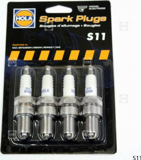 Hola S11 - Spark Plug autospares.lv