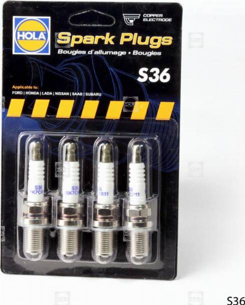 Hola S36 - Spark Plug autospares.lv