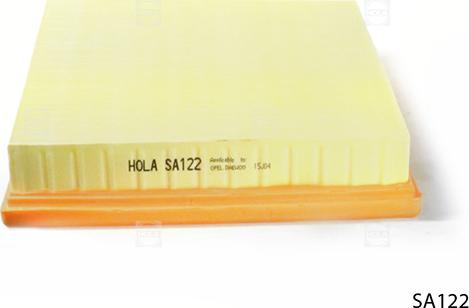 Hola SA122 - Air Filter, engine autospares.lv