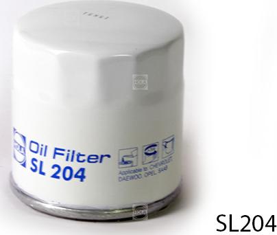 Hola SL204 - Oil Filter autospares.lv