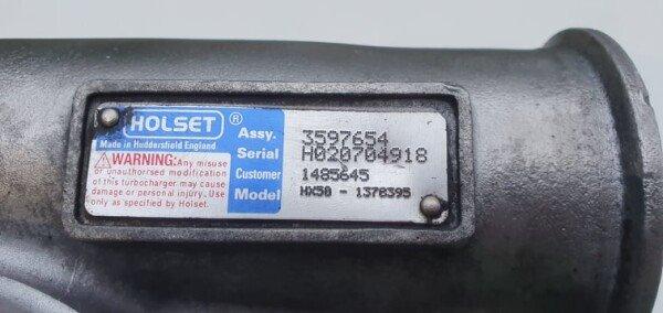 HOLSET 3597654 - Charger, charging system autospares.lv