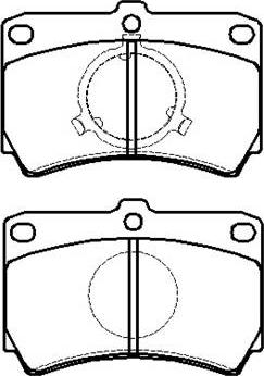 Girling 67934162 - Brake Pad Set, disc brake autospares.lv