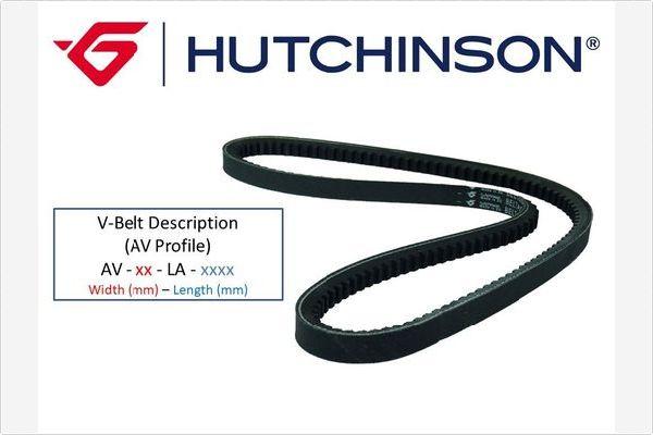 Hutchinson AV 13 860 (La 875) - V-Belt autospares.lv