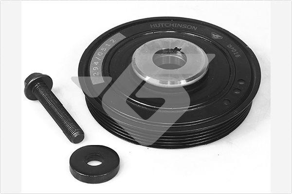 Hutchinson DP016S - Belt Pulley, crankshaft autospares.lv