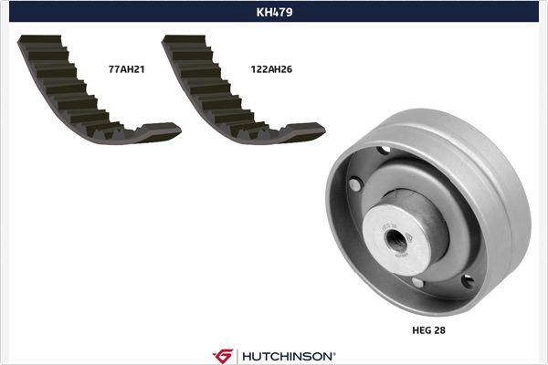 Hutchinson KH 479 - Timing Belt Set autospares.lv