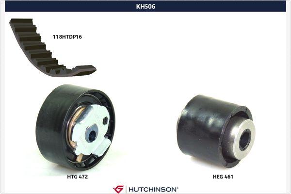 Hutchinson KH 506 - Timing Belt Set autospares.lv