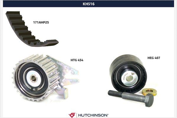 Hutchinson KH 516 - Timing Belt Set autospares.lv