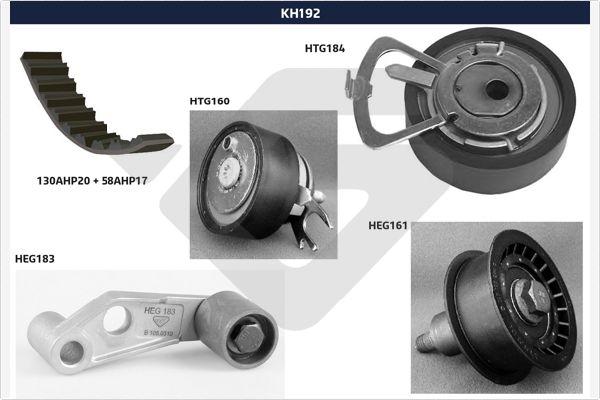 Hutchinson KH 192 - Timing Belt Set autospares.lv