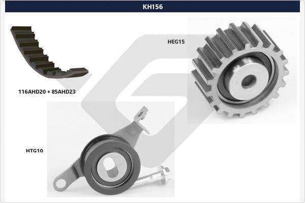 Hutchinson KH 156 - Timing Belt Set autospares.lv