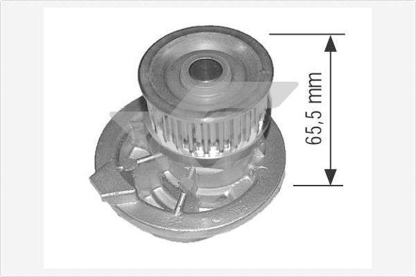 Hutchinson WP0020V - Water Pump autospares.lv