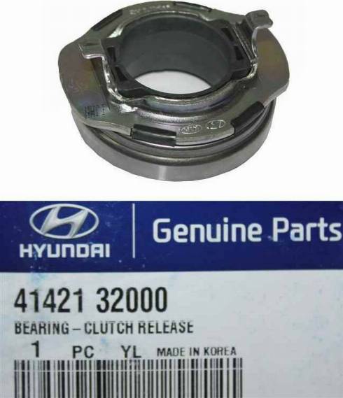 Hyundai 41421-32000 - Clutch Kit autospares.lv