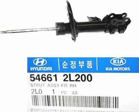 Hyundai 54661-2L200 - Front spring & strut: 1 pcs. autospares.lv