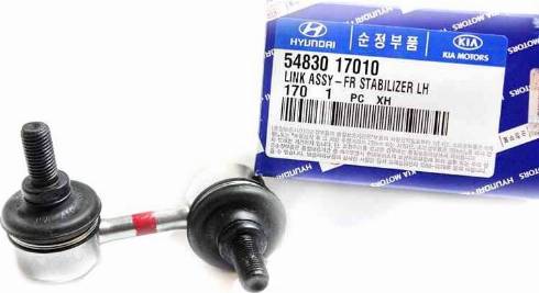 Hyundai 54830-17010 - Rod / Strut, stabiliser autospares.lv