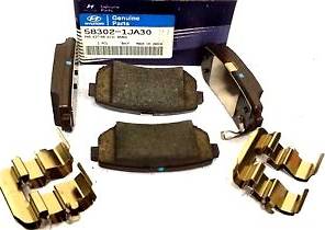 Hyundai 58302-1JA30 - Brake Pad Set, disc brake autospares.lv