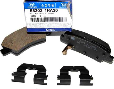 Hyundai 58302-1RA30 - Brake Pad Set, disc brake autospares.lv