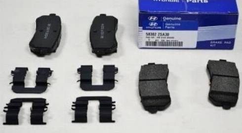 Hyundai 58302-2SA30 - Brake Pad Set, disc brake autospares.lv