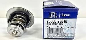 Hyundai 25500-23010 - Coolant thermostat / housing autospares.lv