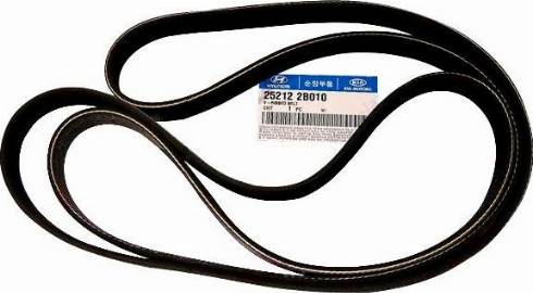 Hyundai 25212-2B010 - V-Ribbed Belt autospares.lv