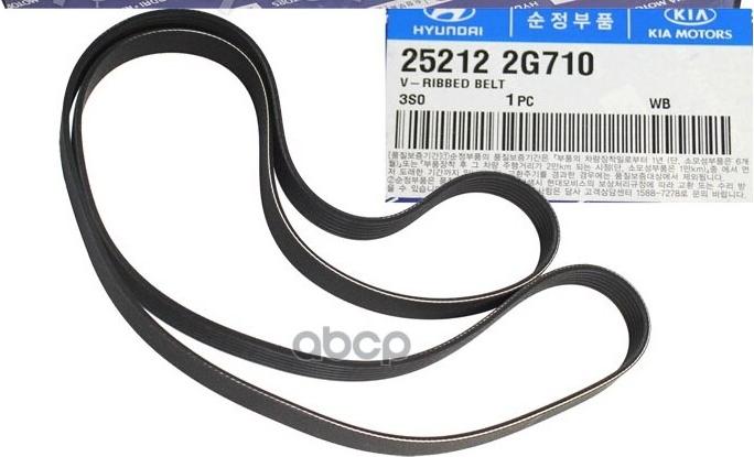 Hyundai 252122G710 - V-Ribbed Belt autospares.lv