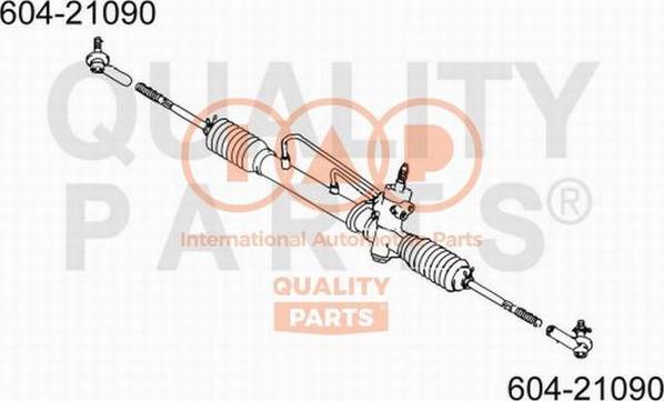 IAP QUALITY PARTS 604-21090 - Tie Rod End autospares.lv