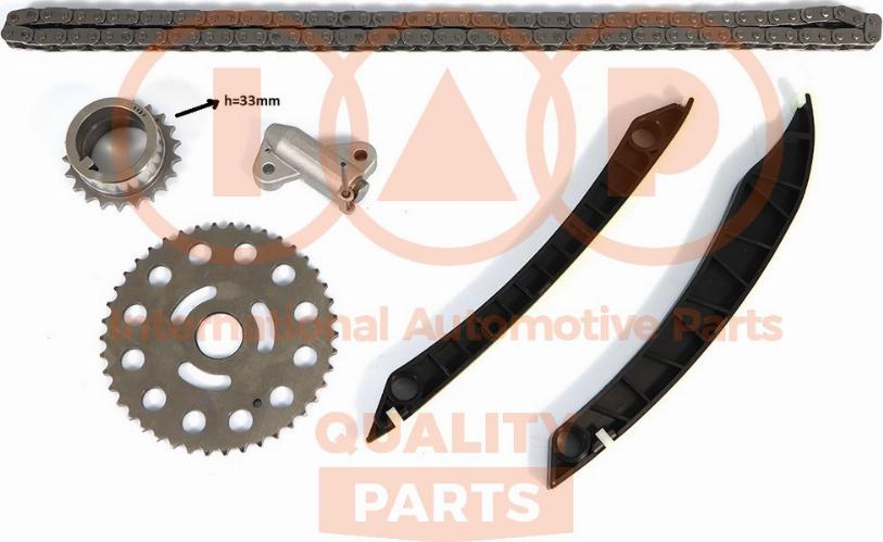 IAP QUALITY PARTS 127-13116K - Timing Chain Kit autospares.lv