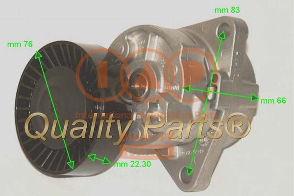 IAP QUALITY PARTS 12721154G - Pulley, v-ribbed belt autospares.lv