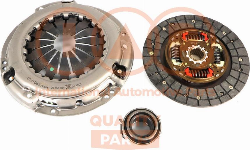 IAP QUALITY PARTS 201-17049 - Clutch Kit autospares.lv