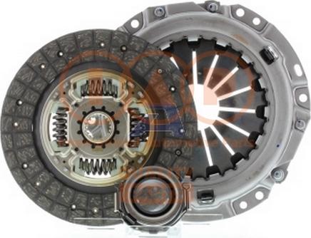 IAP QUALITY PARTS 201-17087 - Clutch Kit autospares.lv