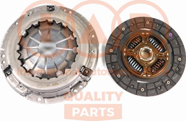 IAP QUALITY PARTS 201-17102P - Clutch Kit autospares.lv