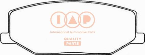 IAP QUALITY PARTS 704-16020P - Brake Pad Set, disc brake autospares.lv