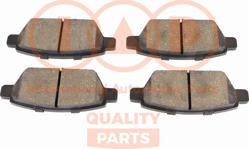 IAP QUALITY PARTS 704-11153 - Brake Pad Set, disc brake autospares.lv