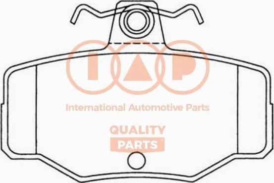 IAP QUALITY PARTS 704-13083P - Brake Pad Set, disc brake autospares.lv