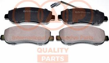 IAP QUALITY PARTS 704-13221X - Brake Pad Set, disc brake autospares.lv