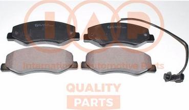 IAP QUALITY PARTS 704-13223X - Brake Pad Set, disc brake autospares.lv