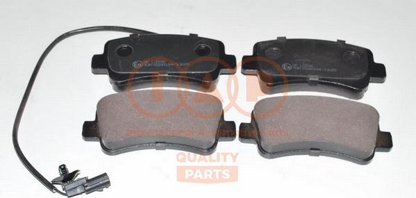 IAP QUALITY PARTS 704-13222 - Brake Pad Set, disc brake autospares.lv