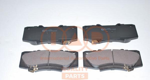 IAP QUALITY PARTS 704-17163 - Brake Pad Set, disc brake autospares.lv